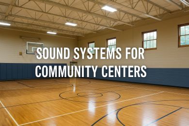 image shows community center